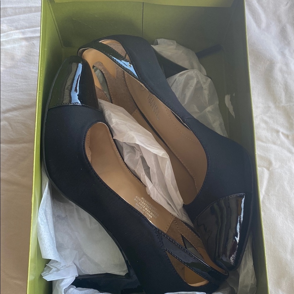 Mootsies Tootsies Black Stiletto Heels
